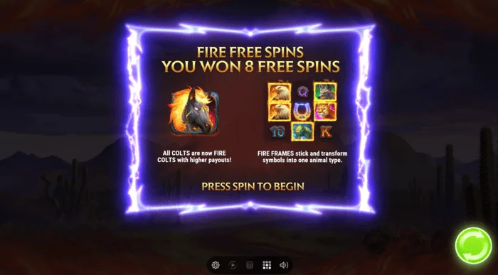 Colt Lightning Inferno free spiny